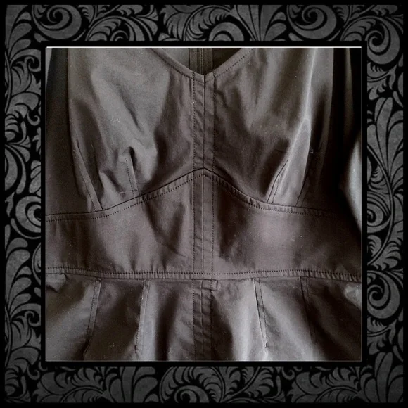 Belle Sky Cold Shoulder Poplin Blouse - Picture 3 of 3